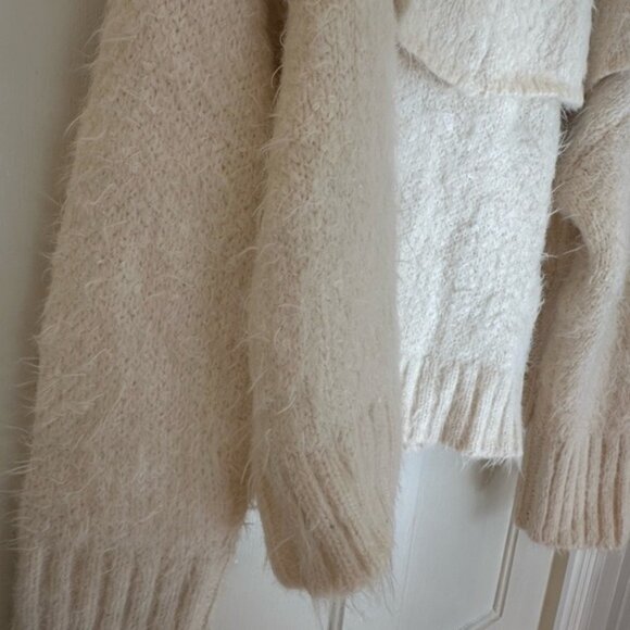 Free People Cream Cape Sweater - Picture 9 of 11